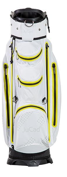JuCad Silence Dry Cartbag, weiss/gelb