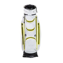 JuCad Silence Dry Cartbag, weiss/gelb