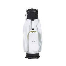 JuCad Silence Dry Cartbag, weiss/gelb