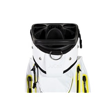 JuCad Silence Dry Cartbag, weiss/gelb