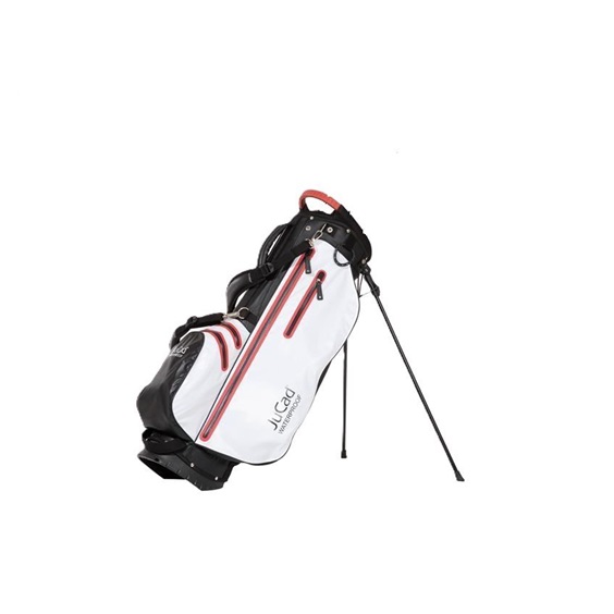 JuCad Bag 2in1 Waterproof, schwarz/weiss/rot