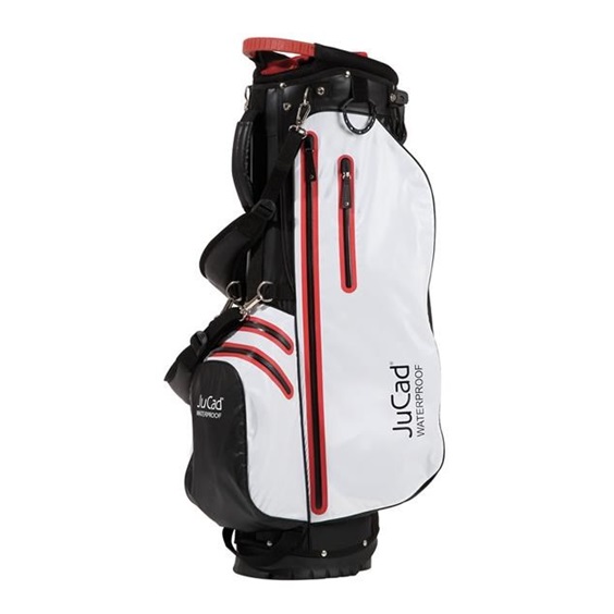 JuCad Bag 2in1 Waterproof, schwarz/weiss/rot
