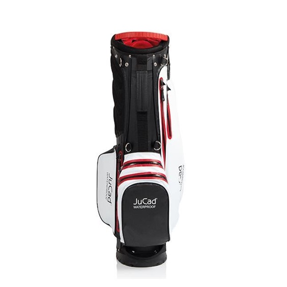 JuCad Bag 2in1 Waterproof, schwarz/weiss/rot