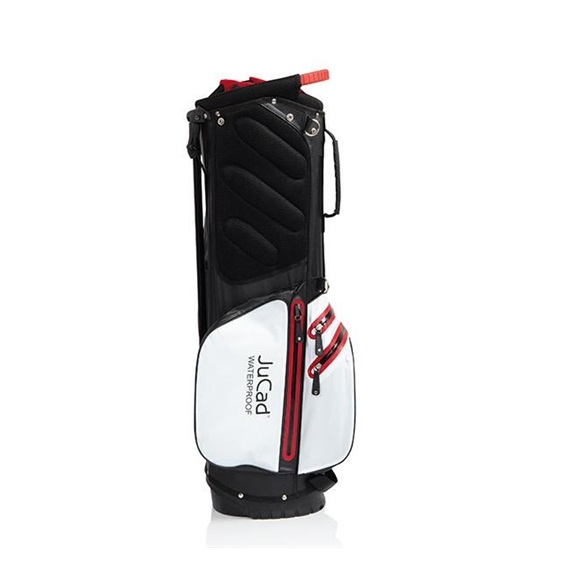 JuCad Bag 2in1 Waterproof, schwarz/weiss/rot
