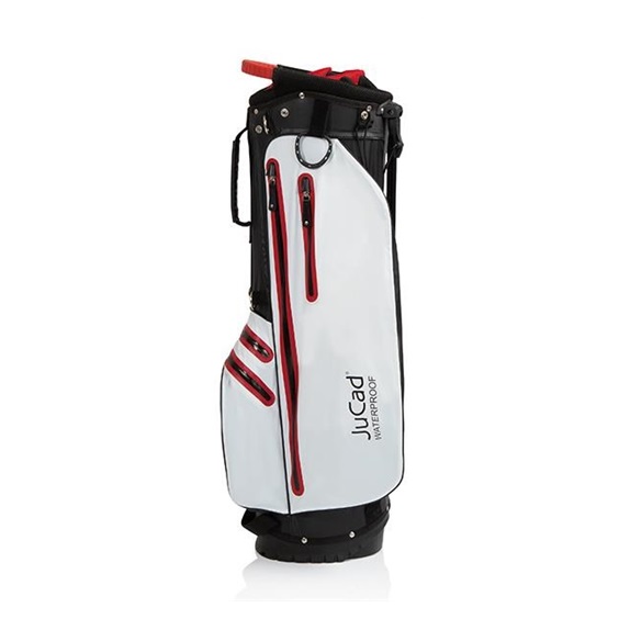 JuCad Bag 2in1 Waterproof, schwarz/weiss/rot