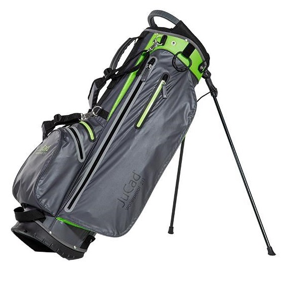 JuCad 2in1 Waterproof stand bag, grau/grün