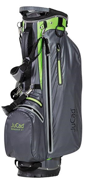 JuCad 2in1 Waterproof stand bag, grau/grün