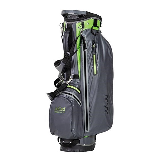 JuCad 2in1 Waterproof stand bag, grau/grün
