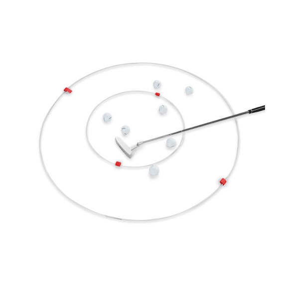 Leadbetter Putting Hoops 30 Zoll und 18 Zoll