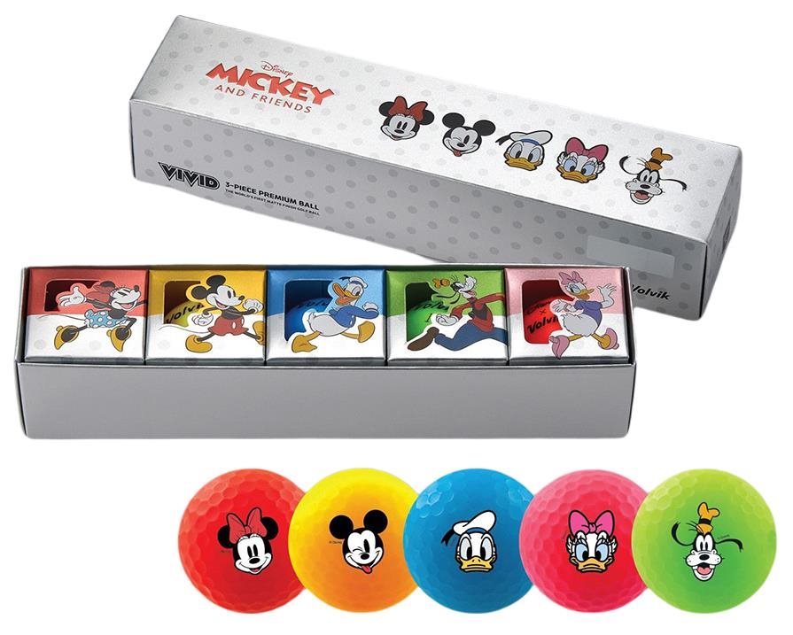 Volvik VIVID DISNEY and Friends Golfbälle