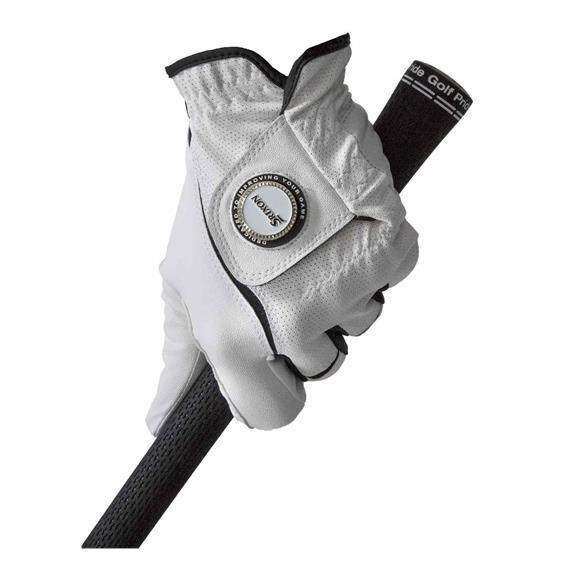 Srixon All Weather Ball Marker Herren Golfhandschuh, weiß
