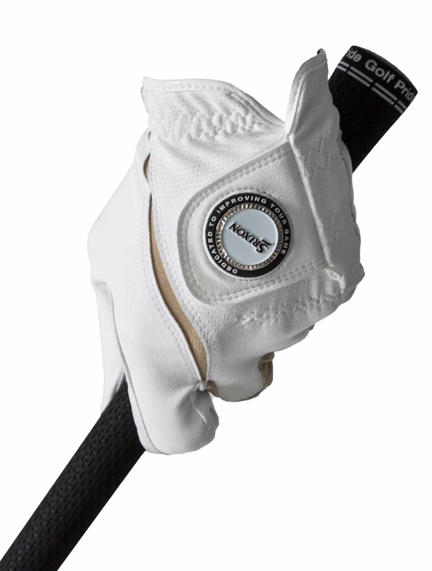 Srixon All Weather Ball Marker Damen Golfhandschuh, Weiß