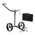 JuCad Carbon Shadow 2-rädrig Manuell Golftrolley + Tragetasche