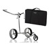 JuCad Carbon Manuell Golftrolley + Tragetasche