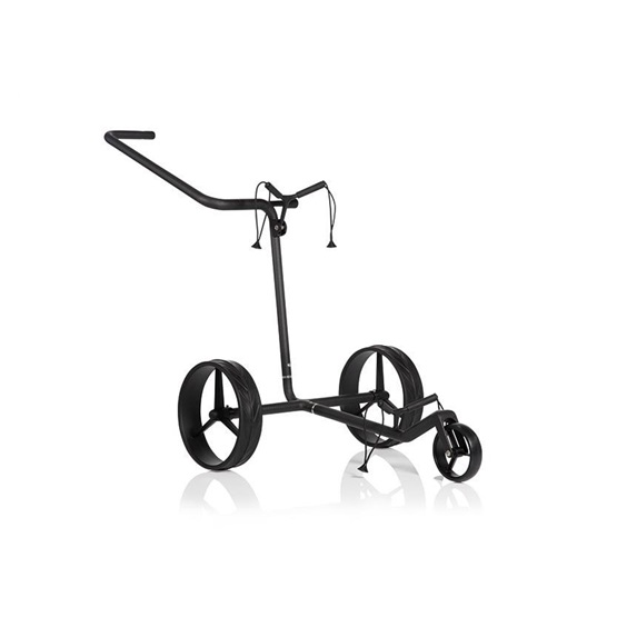 JuCad Carbon Shine 3-wheeled Manuell Golftrolley + Tragetasche