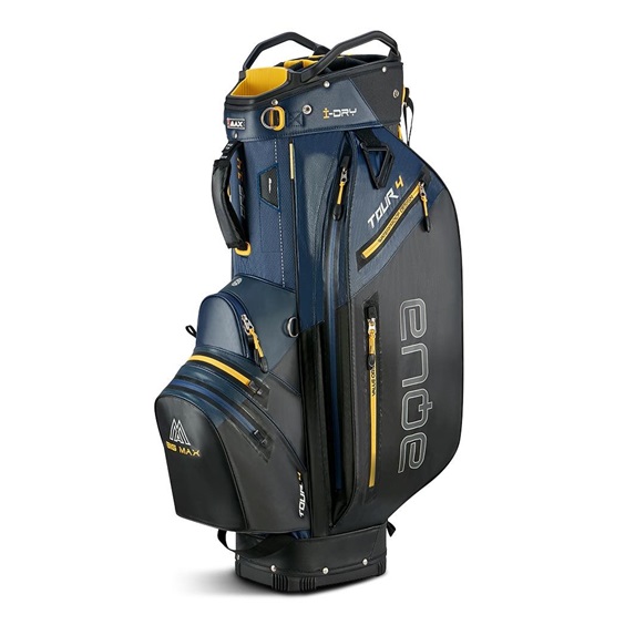 Big Max Aqua Tour 4 Cartbag, dunkelblau/schwarz/gelb