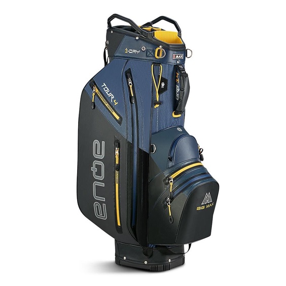 Big Max Aqua Tour 4 Cartbag, dunkelblau/schwarz/gelb