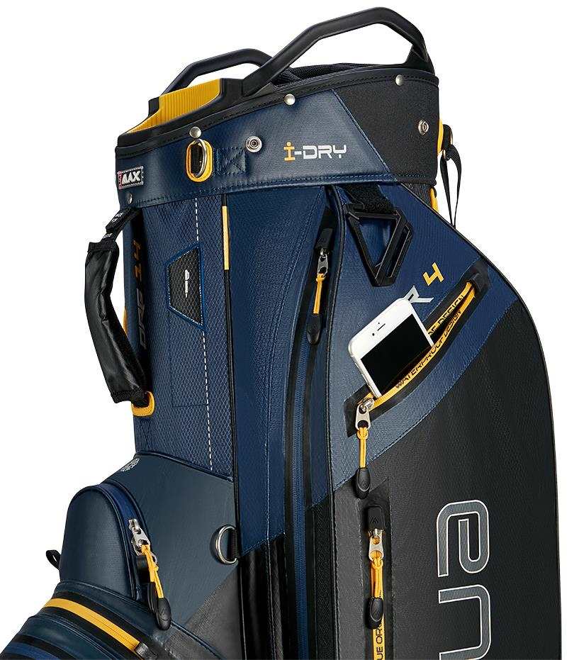 Big Max Aqua Tour 4 Cartbag, dunkelblau/schwarz/gelb