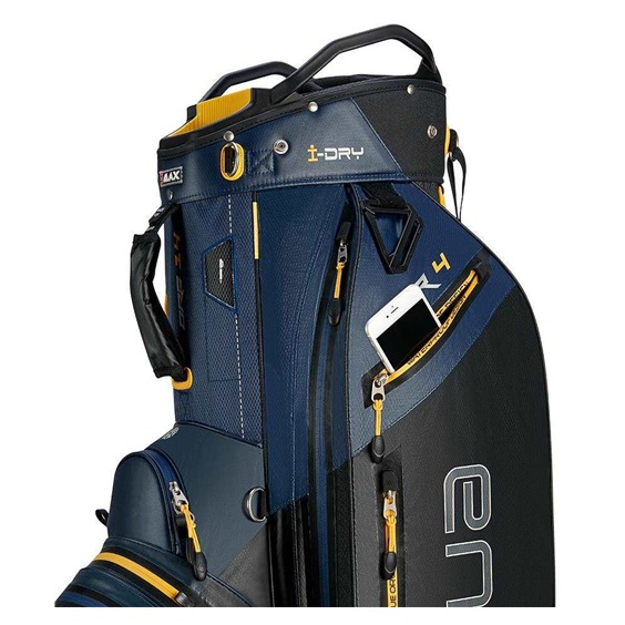 Big Max Aqua Tour 4 Cartbag, dunkelblau/schwarz/gelb