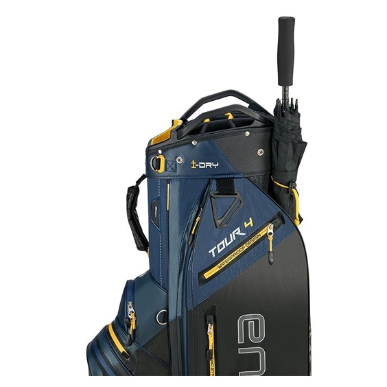 Big Max Aqua Tour 4 Cartbag, dunkelblau/schwarz/gelb