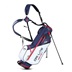 Big Max Dri Lite Seven G Standbag, weiss/dunkelblau/rot
