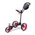 Big Max Blade Trio Golftrolley, schwarz/rot