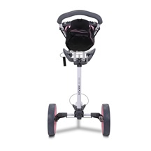 Big Max Blade Trio Golftrolley, weiss/rosa