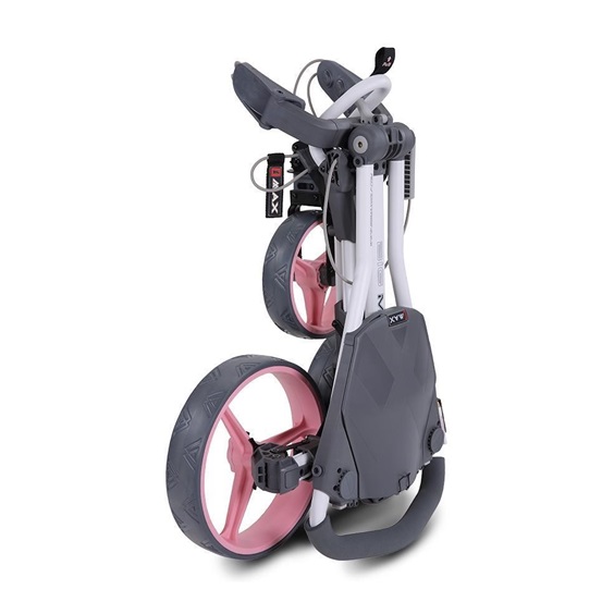 Big Max Blade Trio Golftrolley, weiss/rosa