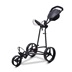 Big Max Autofold X2 Golftrolley, schwarz
