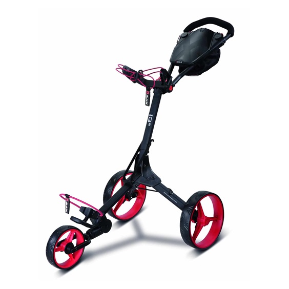 Big Max IQ2 Golftrolley, phantom black/red