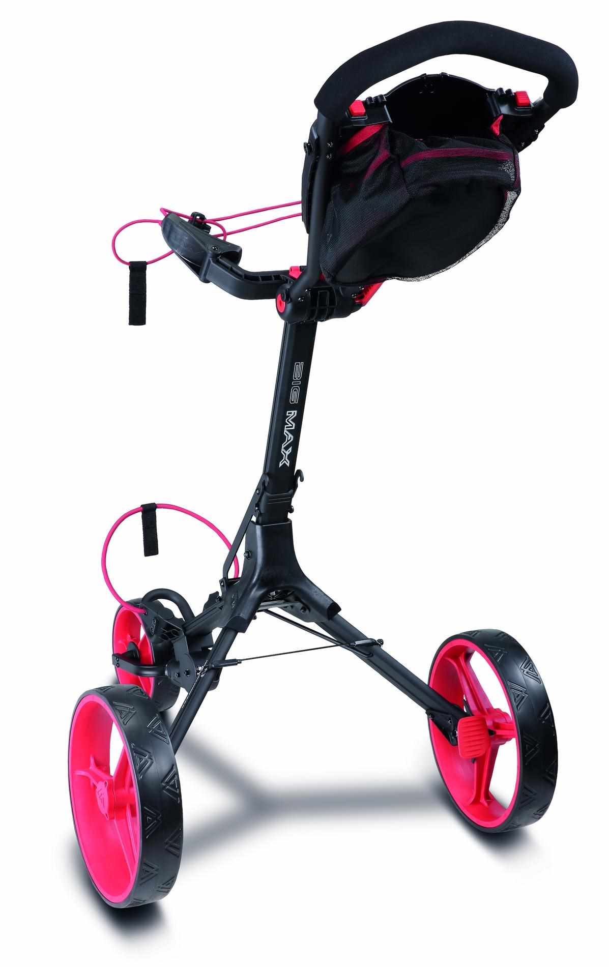 Big Max IQ2 Golftrolley, phantom black/red
