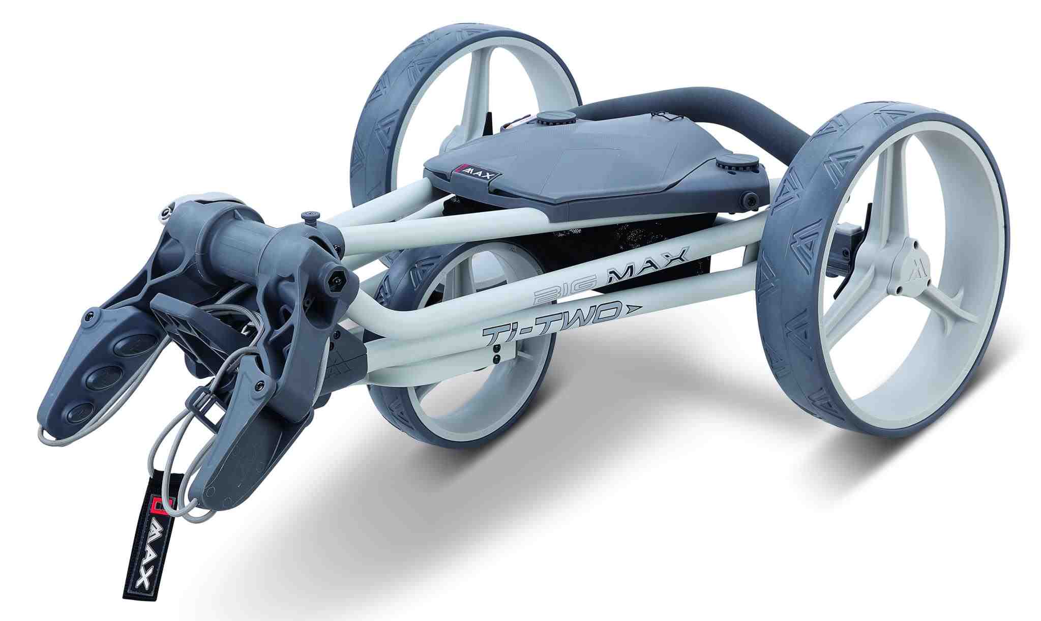 Big Max TI TWO Dreirad Golftrolley, grau