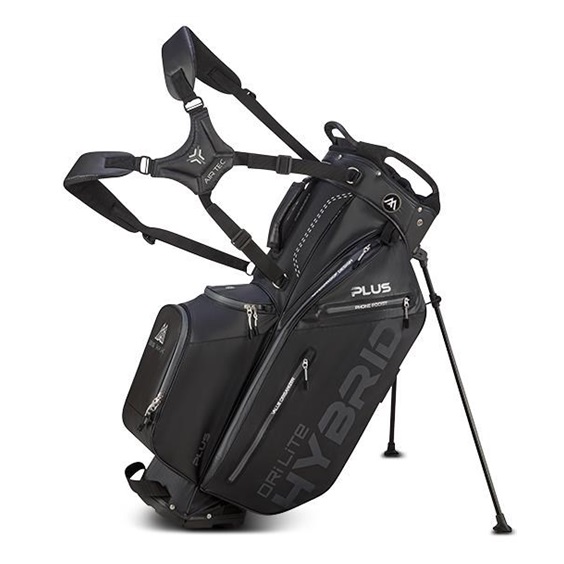 Big Max Dri Lite Hybrid Plus Standbag, schwarz