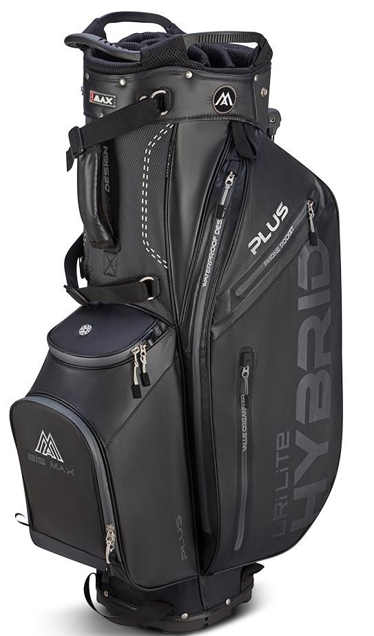 Big Max Dri Lite Hybrid Plus Standbag, schwarz