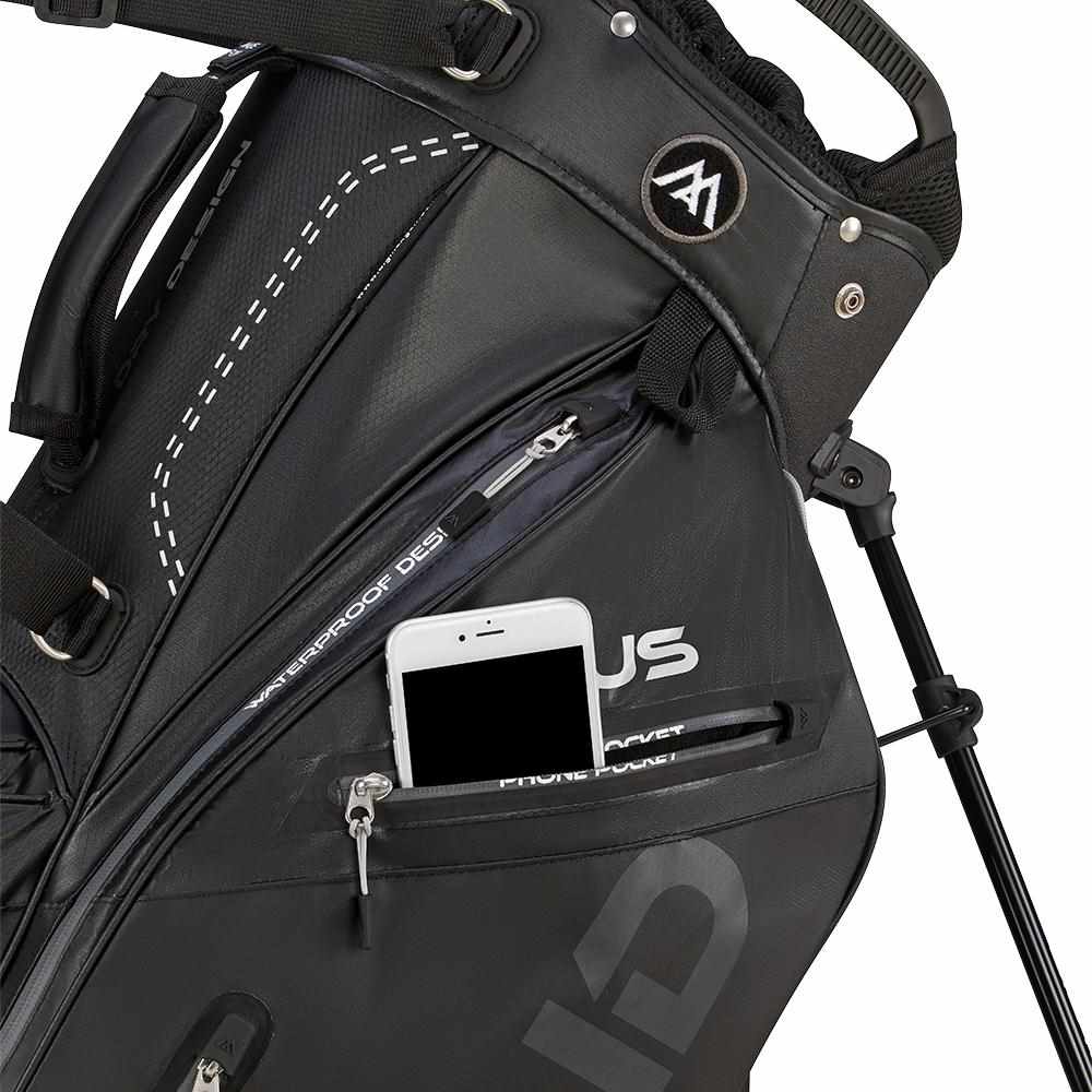 Big Max Dri Lite Hybrid Plus Standbag, schwarz