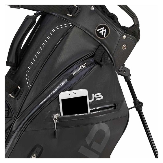 Big Max Dri Lite Hybrid Plus Standbag, schwarz