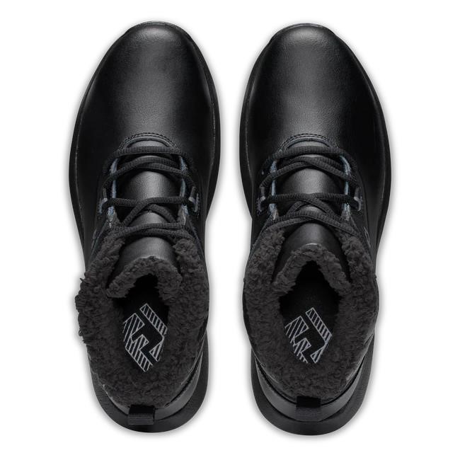 FootJoy Winter Golf Boots Damen Golfschuhe, schwarz