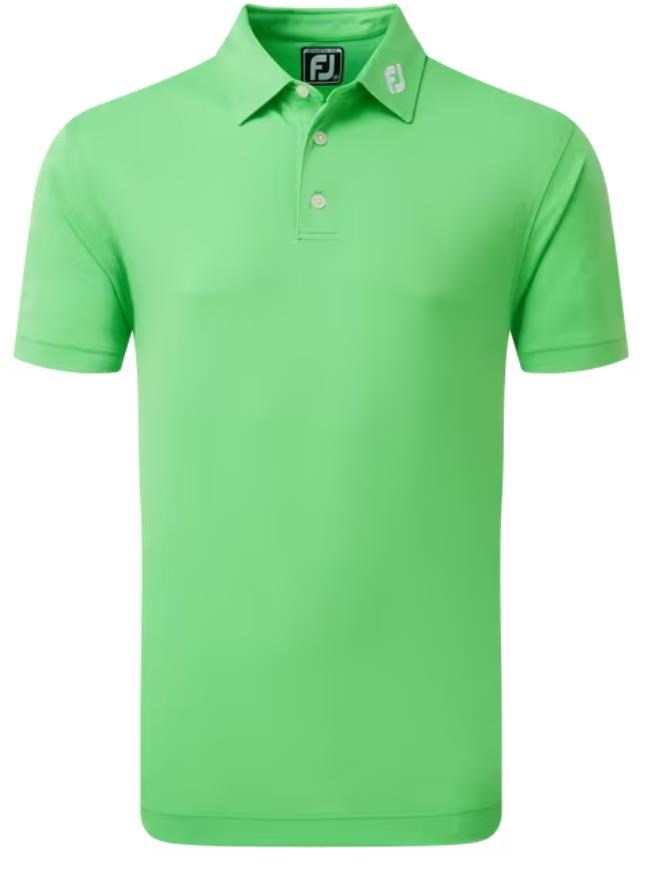 FootJoy Stretch Pique Solid Herren Poloshirt, grün