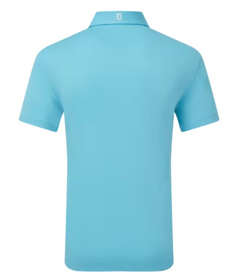 FootJoy Stretch Pique Solid Herren Poloshirt, blau