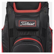 Titleist 14 StaDry Cartbag, schwarz/rot
