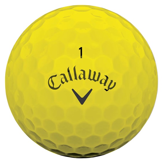 Callaway Warbird 2.0 Golfbälle, gelb