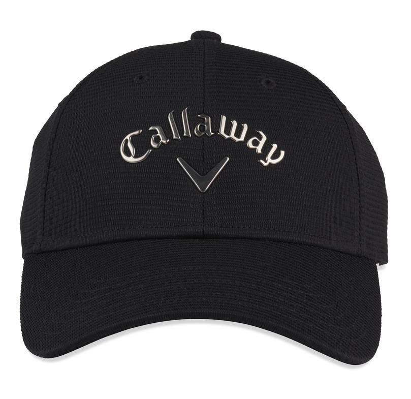Callaway Liquid Metal Damen Cap, schwarz/grau