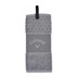 Callaway Tri-Fold Golf Handtuch, grau