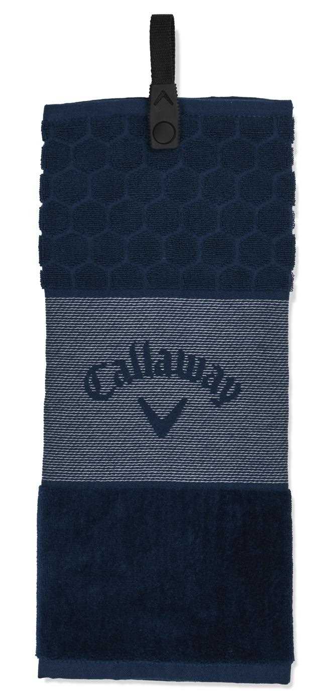 Callaway Tri-Fold Golf Handtuch, dunkelblau