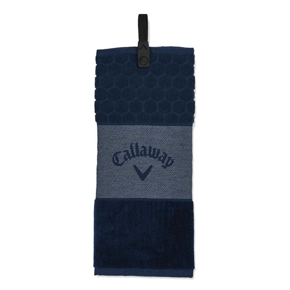 Callaway Tri-Fold Golf Handtuch, dunkelblau