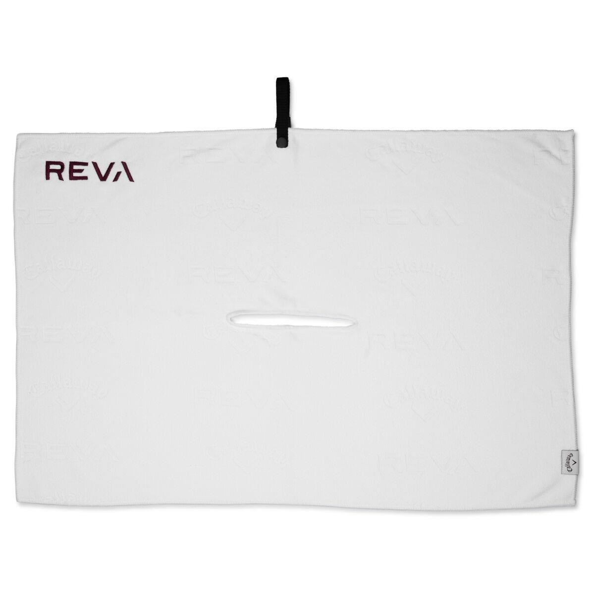 Callaway Reva Microfiber Golfhandtuch, weiss