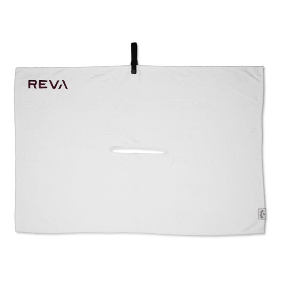 Callaway Reva Microfiber Golfhandtuch, weiss