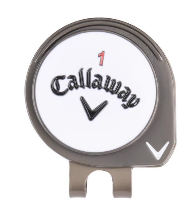 Callaway Ball Marker Hat Clip, Metall