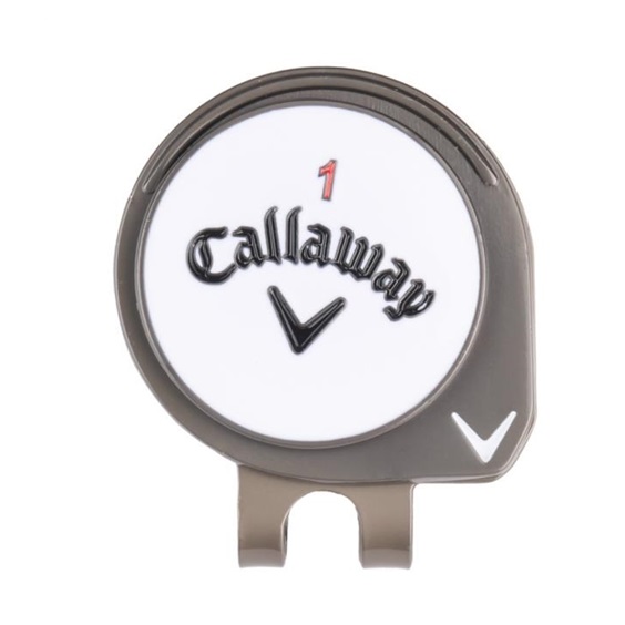 Callaway Ball Marker Hat Clip, Metall