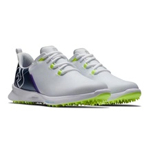 FootJoy Fuel Sport Damen Golfschuhe, weiss/dunkelblau